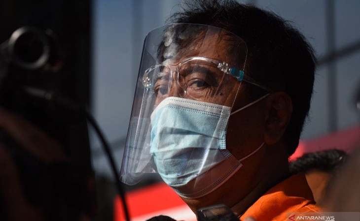 Terdakwa Direktur PT Dua Putera Perkasa Pratama (DPPP) Suharjito