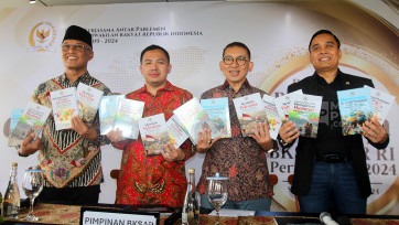 BKSAP DPR Luncurkan Buku Kinerja Periode 2019-2024
