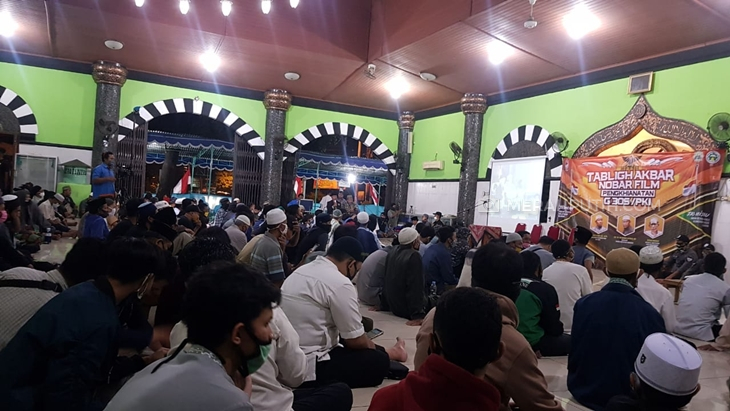 Ormas Islam Solo Nobar Film G30S/PKI di Masjid Dekat Rumah Jokowi