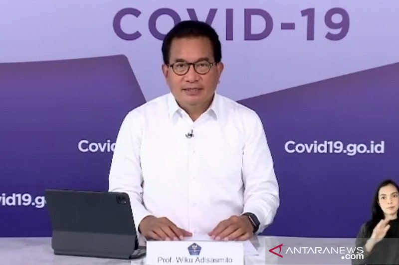 Juru Bicara Satuan Tugas Penanganan COVID-19 Wiku Adisasmito. (Foto: Antara)