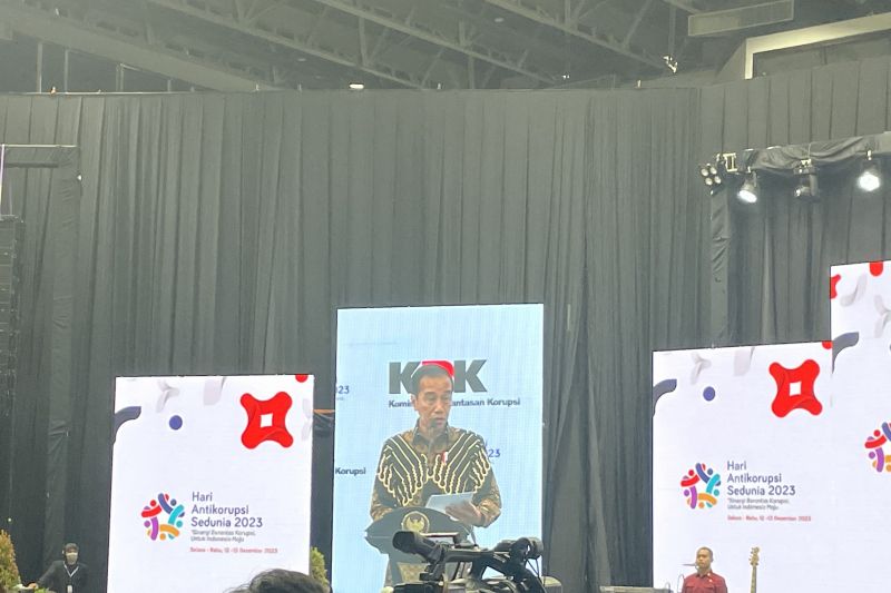 Pejabat di Eranya Banyak Dipenjara, Jokowi Larang Hadirin Hakordia Tepuk Tangan