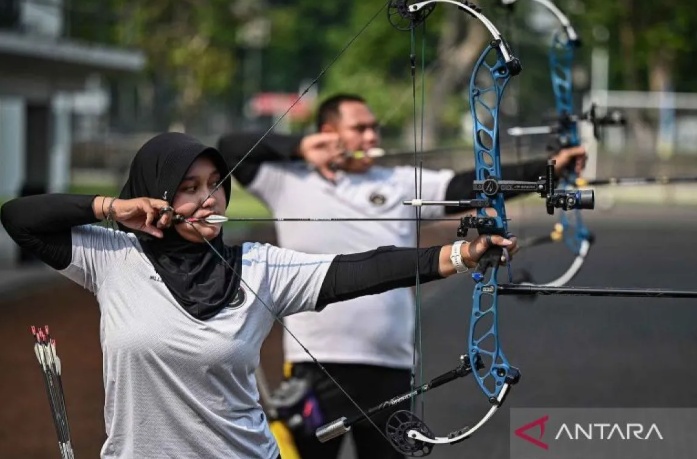 Medali Emas ke-5 Indonesia, Nurisa Dian Ashrifah Patahkan Kutukan Perak Panahan Asian Games 