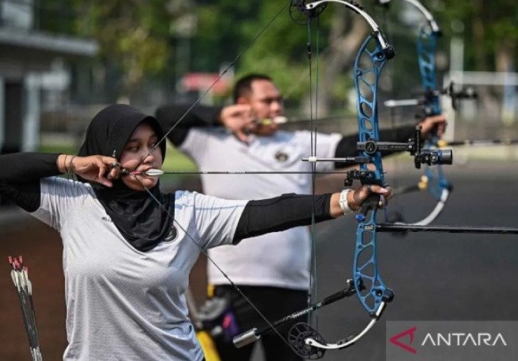 Medali Emas ke-5 Indonesia, Nurisa Dian Ashrifah Patahkan Kutukan Perak Panahan Asian Games 