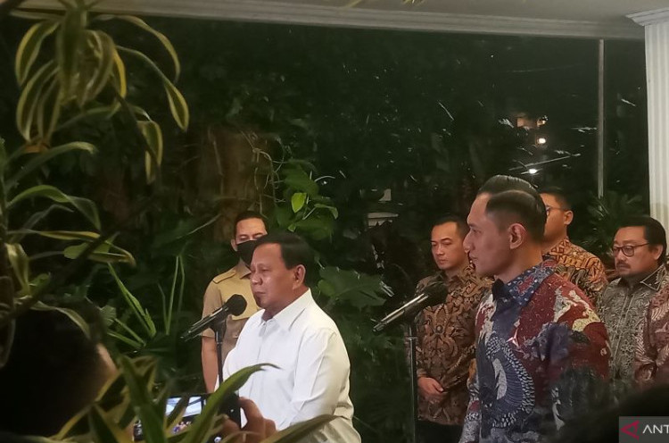 Prabowo Sebut Gerindra-Demokrat Punya Persamaan Ideologi