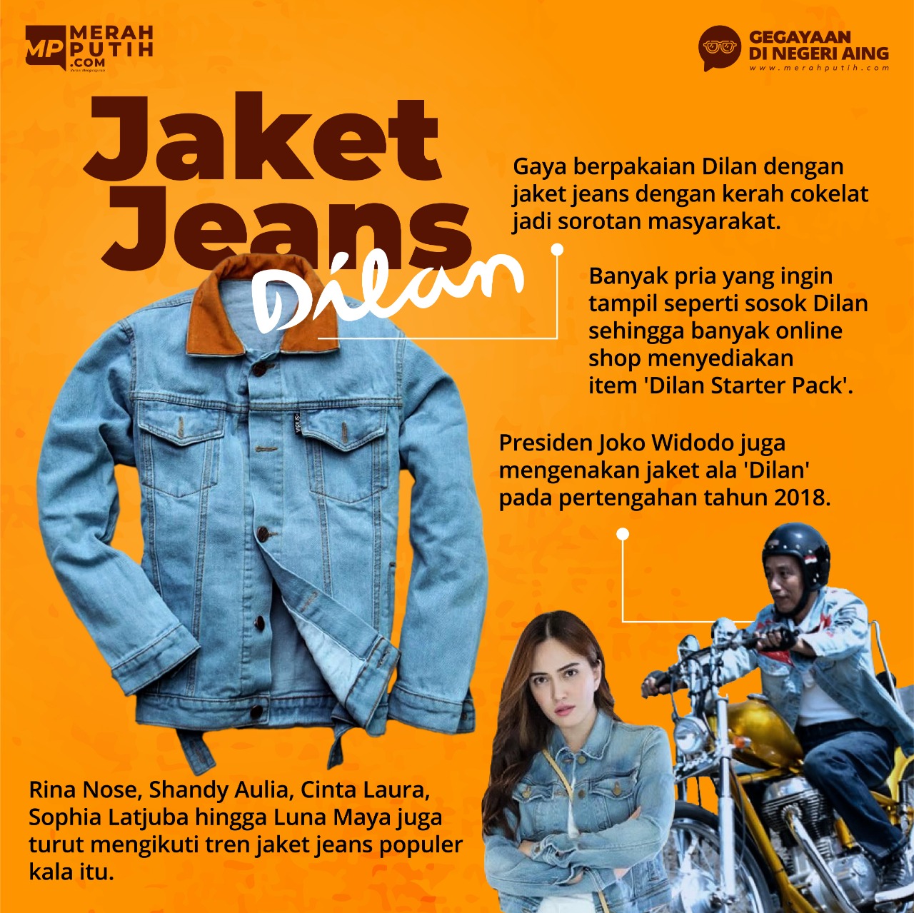 Jaket Jeans Dilan