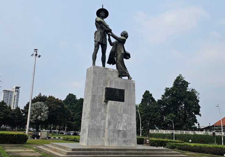 Ternyata Sosok Pahlawan, ini Sejarah Tugu Tani yang kini Jadi Lokasi Langganan Demo Mahasiswa