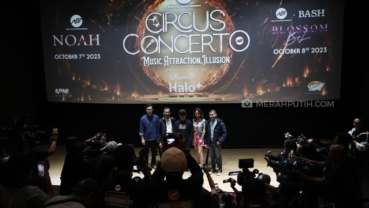 Noah Siap #ShowDiAtasNormal di 'Circus Concerto'