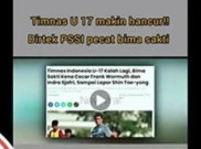 [HOAKS atau FAKTA]: Pelatih Timas U-17 Bima Sakti Dipecat PSSI