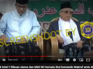 [HOAKS atau FAKTA]: Ribuan Ulama NU Ikut Komando Ma’ruf Amin Dukung Anies