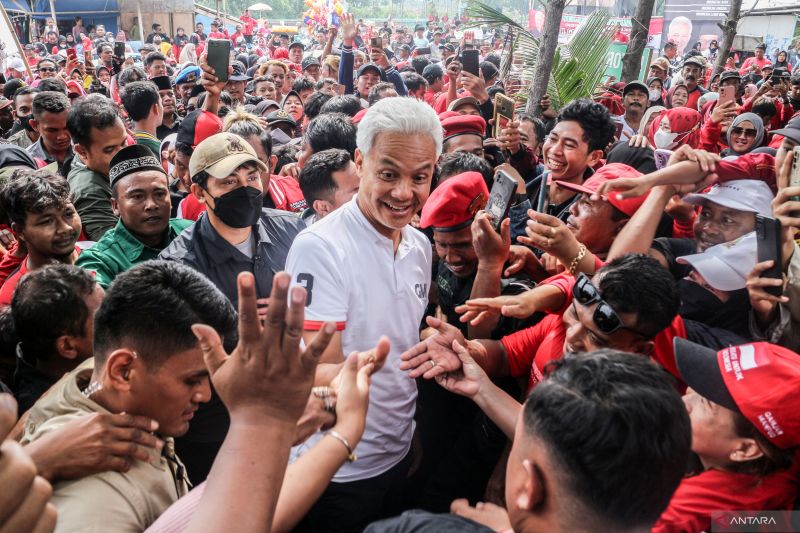 Ganjar-Mahfud Gelar Hajatan Rakyat di Bandung dan Sidoarjo 