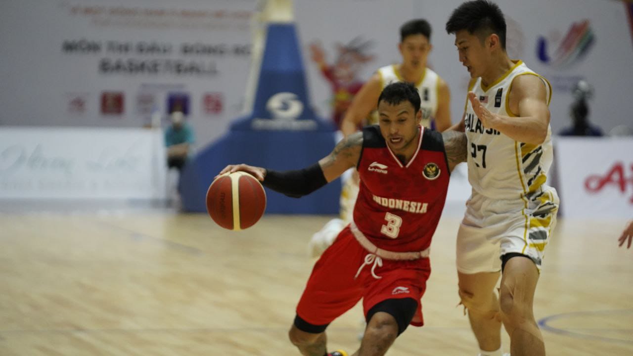 Jalan Berliku Timnas Basket Taklukkan Malaysia di Laga Perdana