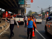 Kebakaran Pabrik Bingkai di Jaktim Sebabkan Macet Parah, Dishub Berlakukan Rekayasa Lalin