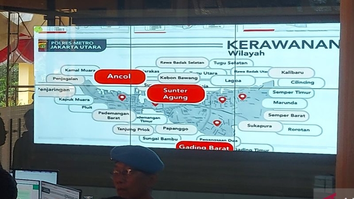 Ancol hingga Sunter Agung Jadi Wilayah Paling Rawan Tindak Kriminal