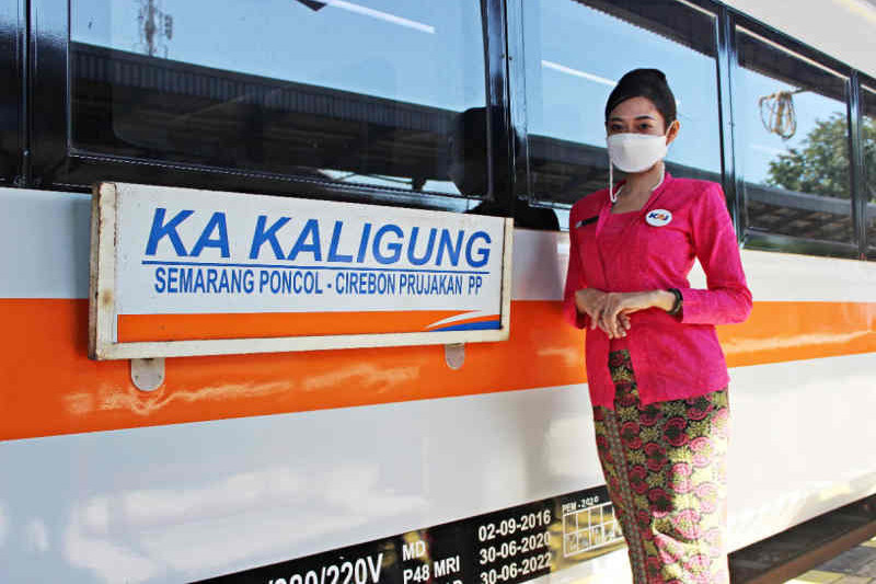 Mulai Besok, KA Kaligung Rute Cirebon-Semarang Kembali Beroperasi