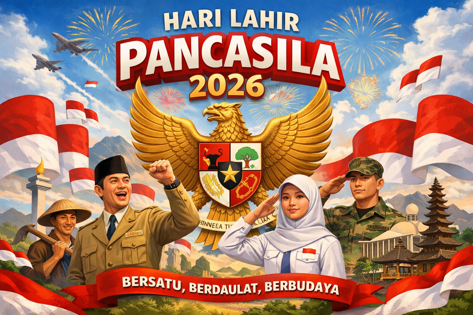 Hari Pancasila 2026: Apakah 1 Juni Libur? Cek Tema Resmi dan Jadwal Long Weekend