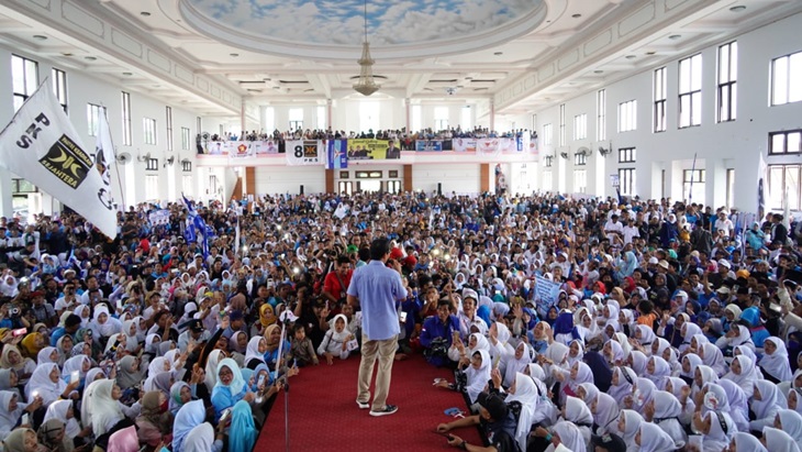 Sandiaga Uno di Ciganjur. (BPN)