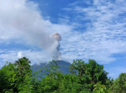 Gunung Ile Lewotolok Erupsi, Ketinggian Abu Capai 900 Meter