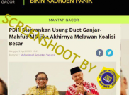 [HOAKS atau FAKTA]: Megawati dan Jokowi Restui Duet Ganjar-Prabowo