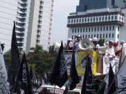 Terselip Nyanyian 'Prabowo Presiden' di Tengah Aksi Bela Tauhid