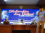 Silaturahmi Bersama Pengurus Muhammadiyah Jatim, Sandi Sampaikan Gaya Politik Zaman Now