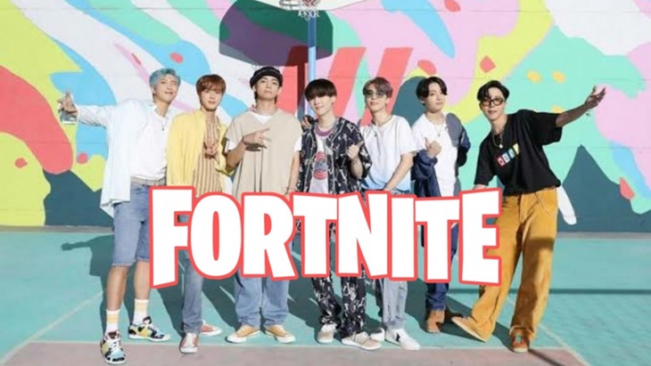 BTS Bakal Hadir di Fornite Party Royale