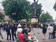 Aliansi BEM Soloraya Demo Tolak Kenaikan PPN 12%