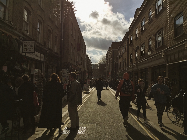 Brick Line di Shoreditch. (Foto: instagram.com/claire._delune)