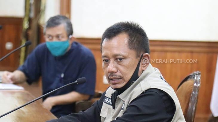  Sekdaprov Jatim Heru Tahjono. (Foto: MP/Budi Lentera)