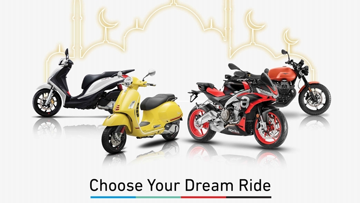 PT Piaggio Indonesia Tawarkan Pengalaman Berkendara Premium Selama Ramadan