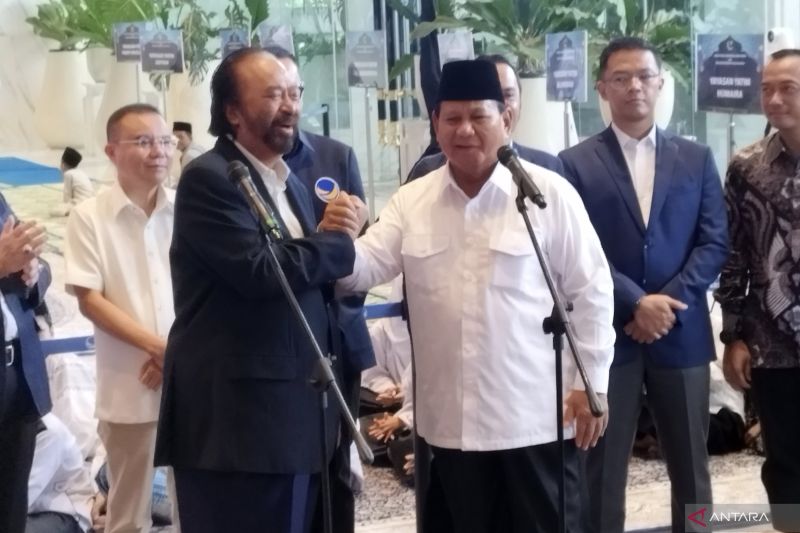 Surya Paloh Beri Sinyal NasDem Gabung Koalisi Prabowo-Gibran