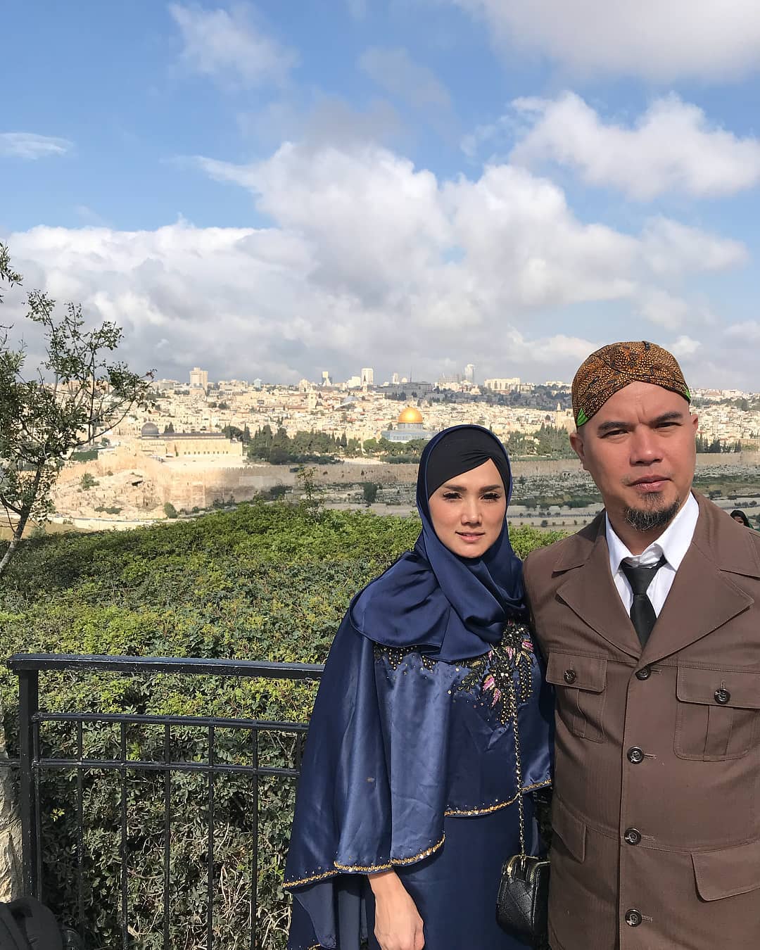 Ahmad Dhani dan Mulan Jameela (Instagram/ahmaddhaniprast)