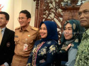 Keakraban Sandiaga dan Sylvi Dalam Acara Sosialisasi Asian Games