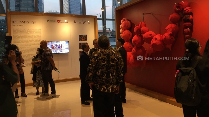 Lima Seniman Asal Irlandia Pamerkan Eksplorasi Seni Melalui 'Ireland's Eye' di Jakarta