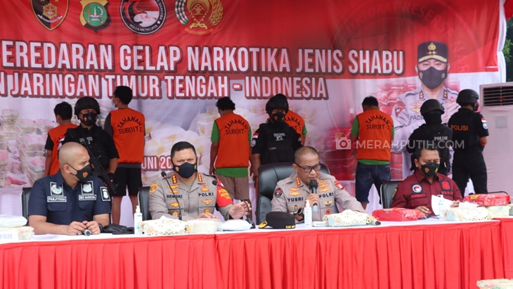 1,1 Ton Sabu Gagal Beredar di Indonesia, Kapolri Ingin Ada 'Kampung Tangguh Narkoba'