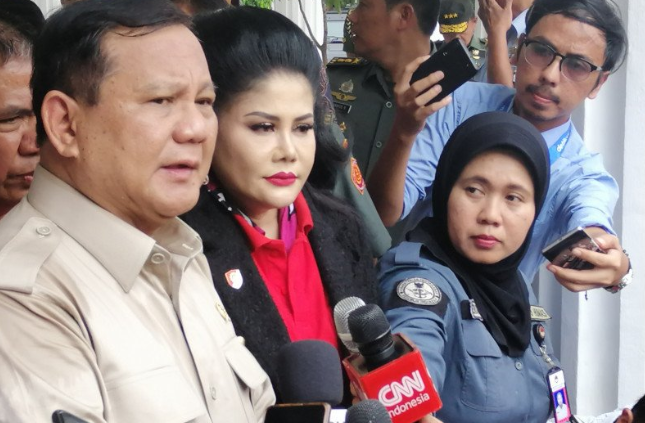 Prabowo Enggak Mau Ditanya Soal Ledakan di Monas
