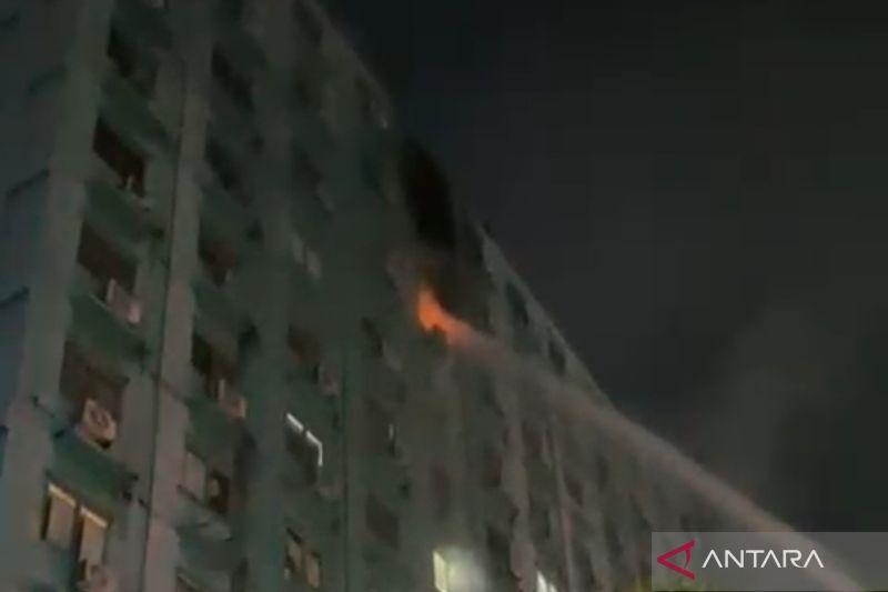  Apartemen City Park Cengkareng Kebakaran