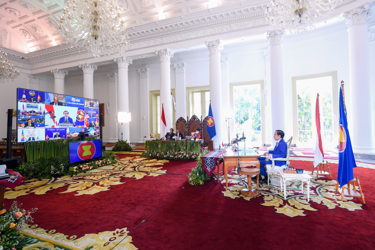 Pandangan Jokowi di KTT ke-11 ASEAN-PBB