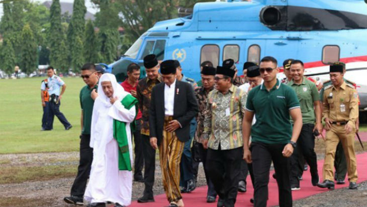 Presiden Jokowi Ajak Jamaiyah Jaga Keutuhan NKRI