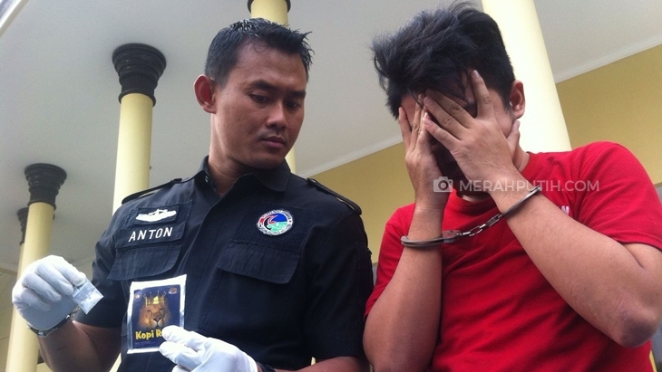 Polisi Tangkap Pengedar Sabu dalam Kemasan Kopi 'Sachet'