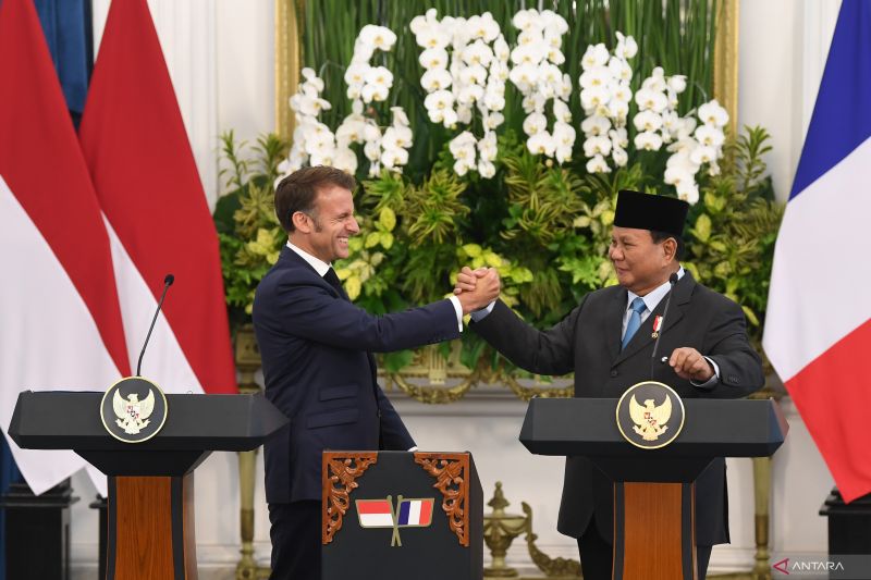 Seruan Bersama Prabowo dan Presiden Prancis Desak Israel Akui Negara Palestina