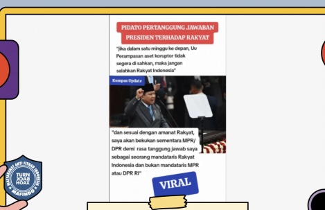 [HOAKS atau FAKTA]: Presiden Prabowo Bekukan DPR