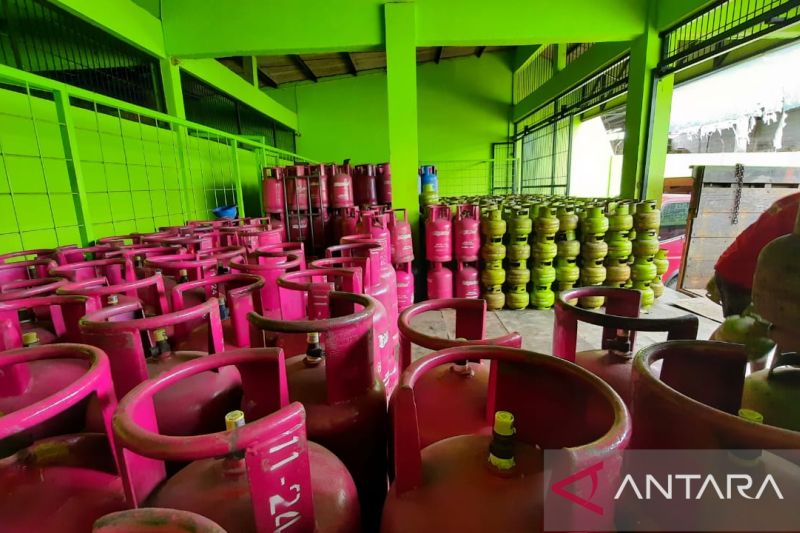 Gas nonsubsidi. (Foto: Antara)
