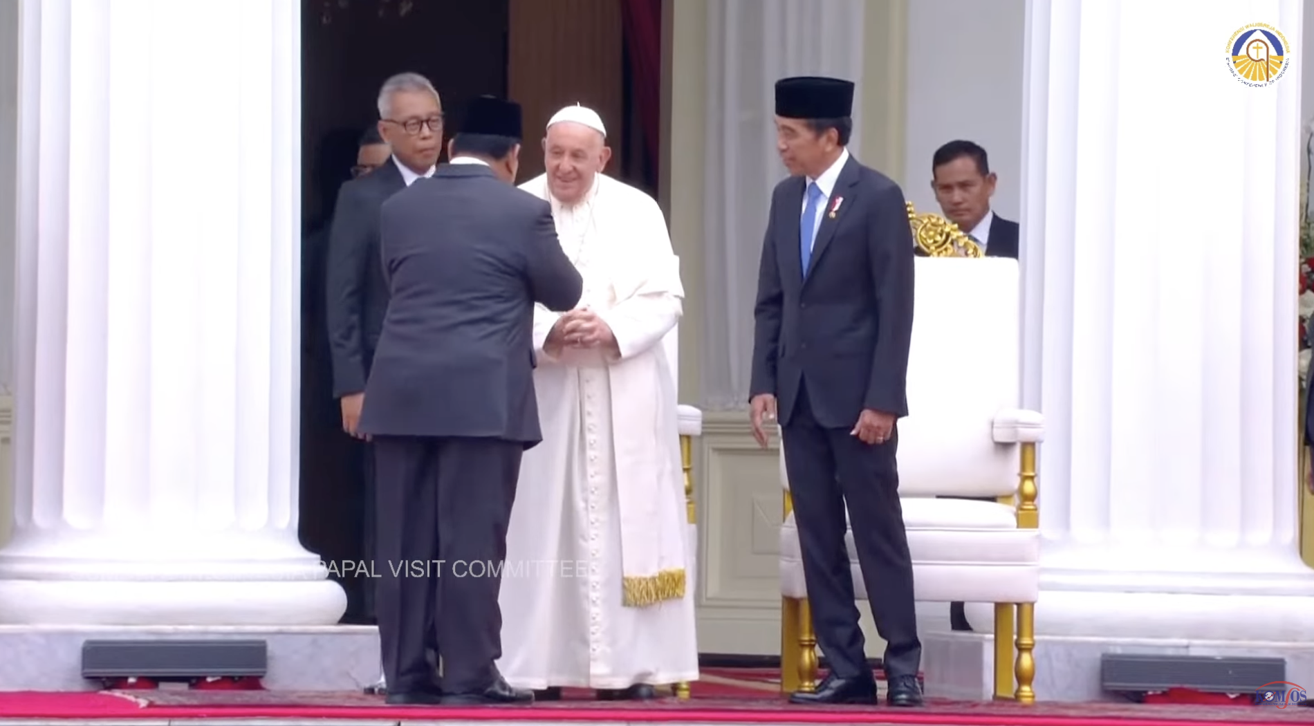 Kepada Paus Fransiskus, Jokowi Perkenalkan Prabowo sebagai Presiden Terpilih