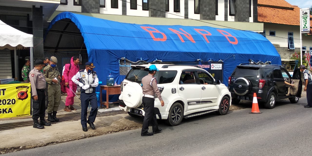 PSBB Jabar, 232 Check Point Siap Hadang Pemudik