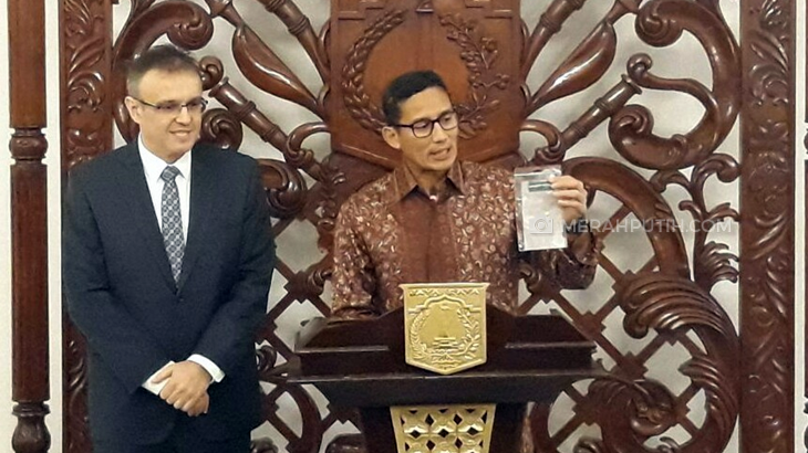 Sandi Bertemu Dubes Slovakia, Ini Kerja Sama yang Dibangun dengan Pemprov DKI