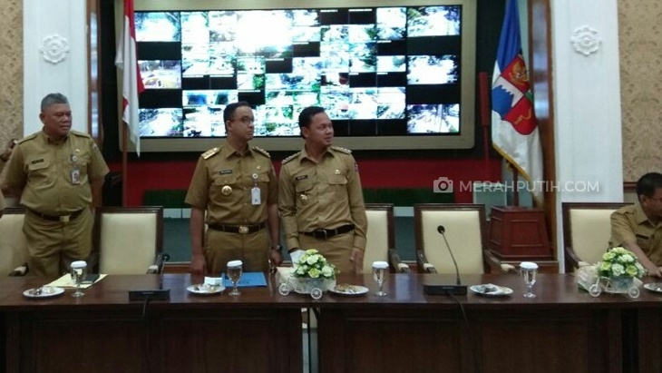 Sambangi Balai Kota Bogor, Anies Bicara Soal Banjir dan Macet