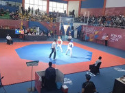 Pemuda Taekwondoin Maluku Berjuang di PON XX Papua 2021