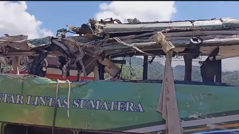 Kecelakaan Bus Lintas Sumatra Tewaskan 12 Penumpang, Sopir dan Kernet Bus Selamat