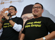 Tinggalkan Jakarta, Sandiaga Uno Ikut Berkampanye untuk Sudirman-Ida
