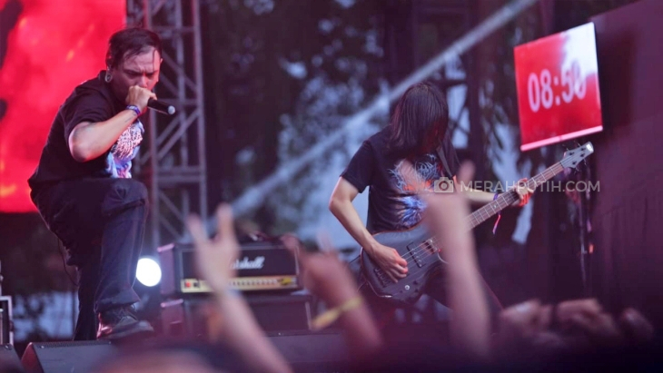 Kid Monster hingga Death Vomit Tampil Cadas di Rock In Solo 2023
